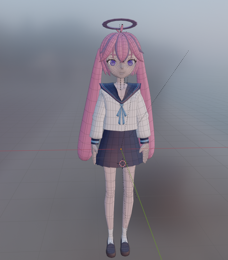 3D Character – Pinko